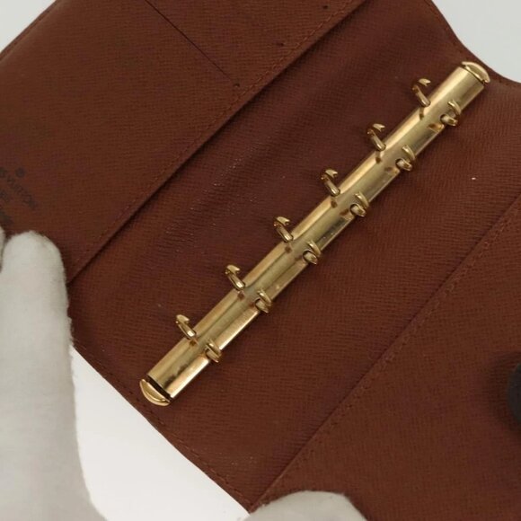 LOUIS VUITTON Monogram Agenda PM Day Planner Cover R20005 LV Auth 138196 - Picture 10 of 16